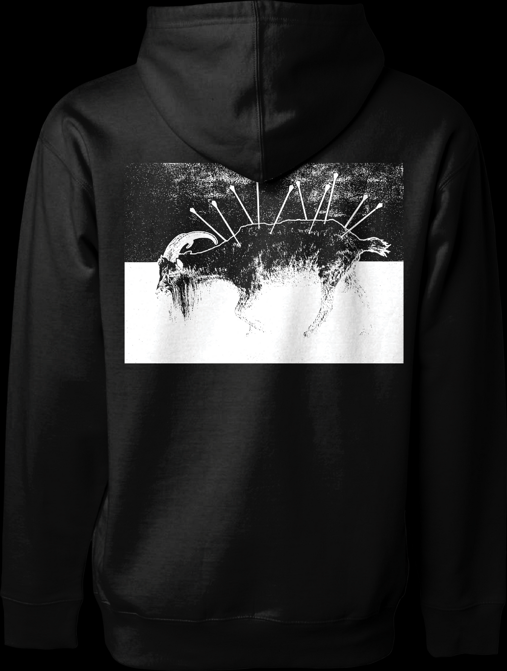 Goat Hooded Sweatshirt